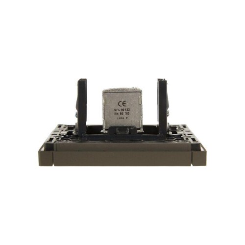 Розетка TV проходная FORTE&PIANO FP329 сер. IEK FP-A10-P-K03