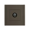 Розетка TV проходная FORTE&PIANO FP329 сер. IEK FP-A10-P-K03