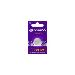 Элемент питания литиевый CR2025 3В 2021 BL-1 DAEWOO 5034143