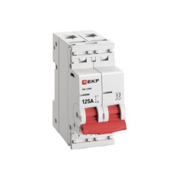 Выключатель нагрузки 2п 125А ВН-125N PROxima EKF S1252125