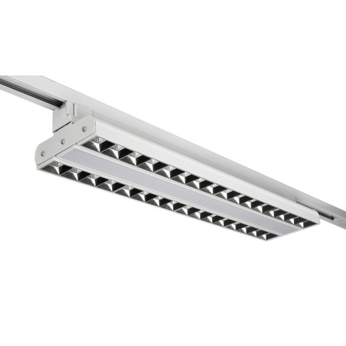 Светильник светодиодный трековый PTR 2260R 1F2S 60Вт 4000К IP40 60град./120град./60град. 280мм WH бе