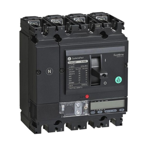 Выключатель автоматический SPC250 50кА S5.2E 4P4D 250А SE SPC250N25052E4DFC