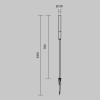 Светильник Flare 3Вт 3000К IP65 ландшафтный Maytoni O487FL-L3GF3K1
