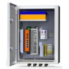 Термошкаф коммутационный 4хPoE 2хSFP 4хSC АКБ 4х12В 2.2А/ч IP66 300х400х210мм 6 УТП 4К ГЗ AКБ 2А Mas