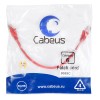 Патч-корд кат.6 U/UTP неэкранир. 2хRJ45/8p8c PVC PC-UTP-RJ45-Cat.6-0.3m-RD 0.3м красн. Cabeus 8689c
