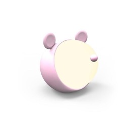 Светильник настольный Qplus 5Вт 2700-6000К 200лм 5В аккум. Li-ion 1200мА.ч диммир. ночник роз. GAUSS