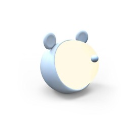 Светильник настольный Qplus 5Вт 2700-6000К 200лм 5В аккум. Li-ion 1200мА.ч диммир. ночник голуб. GAU