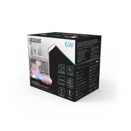 Светильник светодиодный настольный Qplus 6Вт 2700-6000К 330лм 5В аккум. Li-ion 1200мА.ч диммир. детс