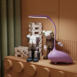 Светильник светодиодный настольный Qplus 6Вт 2700-6000К 330лм 5В аккум. Li-ion 1200мА.ч диммир. детс