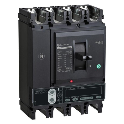 Выключатель автоматический SPC400 100кА S5.3E 4P4D 400А SE SPC400S40053E4DFC