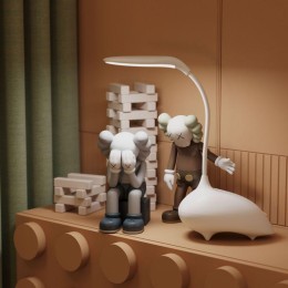 Светильник светодиодный настольный Qplus 6Вт 2700-6000К 330лм 5В аккум. Li-ion 1200мА.ч диммир. детс