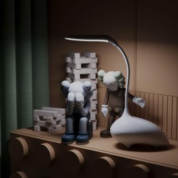 Светильник светодиодный настольный Qplus 6Вт 2700-6000К 330лм 5В аккум. Li-ion 1200мА.ч диммир. детс