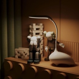 Светильник светодиодный настольный Qplus 6Вт 2700-6000К 330лм 5В аккум. Li-ion 1200мА.ч диммир. детс