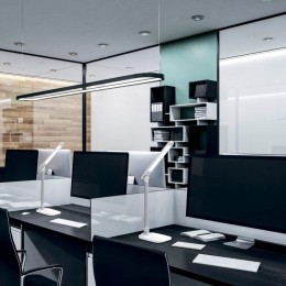 Светильник светодиодный настольный Qplus 10Вт 2700-6000К 590лм 5В с USB-разъемом диммир. бел. GAUSS