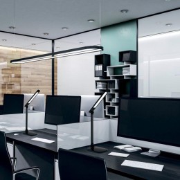 Светильник светодиодный настольный Qplus 10Вт 2700-6000К 590лм 5В с USB-разъемом диммир. черн. GAUSS