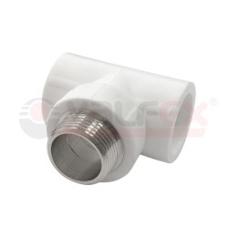 Тройник переходной с наружной резьбой 25х3/4дюймх25 PRO (45/15) VALFEX 10128025-PRO