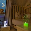 Фигура светодиодная "Снеговик в шляпе" 10см 1LED RGB 0.1Вт 4.5В IP20 на подставке элементы питания 3