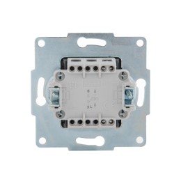 Механизм кнопки звонка 1-кл. 1п СП Karina 10А IP20 крем. LEZARD 707-0388-103