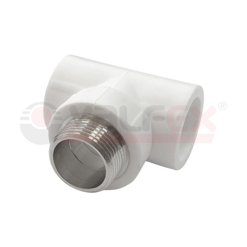 Тройник переходной с наружной резьбой 32х1дюймх32 PRO (30/10) VALFEX 10128032-PRO