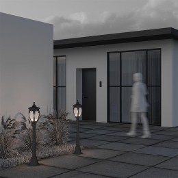 Светильник Fleur 1х60Вт E27 IP44 ландшафтный Maytoni O414FL-01BZ1