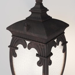 Светильник Fleur 1х60Вт E27 IP44 ландшафтный Maytoni O414FL-01BZ1