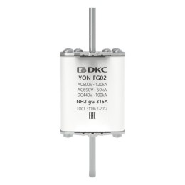 Предохранитель YON ножевого типа FG2 с одинарной индикацией 315А DKC 1FG02-0315