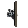 Розетка 2-м TV+RJ45 кат.5E FORTE&PIANO FP336 сер. IEK FP-AK20-1-K03