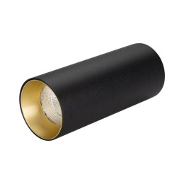 Светильник SP-POLO-SURFACE-R65-8W Warm3000 (BK-GD 40 deg) (IP20 металл) Arlight 027508