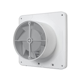 Вентилятор вытяжной осевой 100мм сетка с датчиком влажности таймером бел. ERA 4C HT