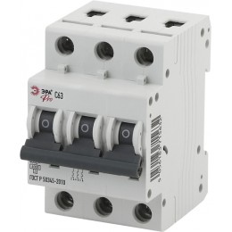 ЭРА NO-901-57 Pro Автоматический выключатель ВА47-63 3P 63А кривая C