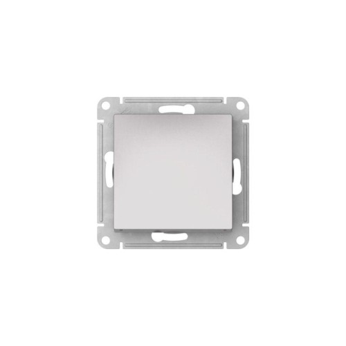 Переключатель 1-кл. AtlasDesign Aqua IP44 (сх. 6) 10AX быстрозажим. клем. механизм алюм. SE ATN44036