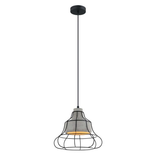 Светильник декоративный подвесной DLC-V302 E27 GREY "Vintage" без лампы металл цемент d290мм h1000мм