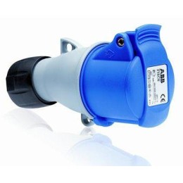 Розетка кабельная 32А 2P+E IP44 ABB 2CMA193528R1000