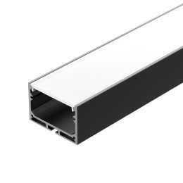 Профиль с экраном SL-LINE-4932-2500 BLACK+OPAL 2.5м алюм. Arlight 027988