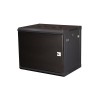Шкаф настенный 19дюйм 12U 600х450 дв. метал. сер. Datarex DR-610210