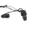 Гирлянда светодиодная управляемая"Нить" 10м 100LED тепл. бел. 10Вт 220-240В IP65 8 режимов провод ПВ