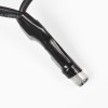 Гирлянда светодиодная управляемая"Нить" 20м 200LED тепл. бел. 20Вт IP65 провод ПВХ черн. (нужен конт