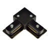 Соединитель для 2-х шинопроводов UBX-Q121 K21 BLACK 1 POLYBAG L-образный. 1ф. черн. Volpe UL-0000128