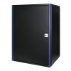 Шкаф настенный 19дюйм 18U 600х450 дв. метал. черн. Datarex DR-610411