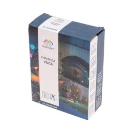Гирлянда светодиодная "Роса" 20м 200LED мультиколор 3.6Вт IP44 трансф. в компл. Neon-Night 303-209