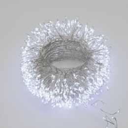 Гирлянда светодиодная "Роса "Фейерверк" 20м 1000LED бел. 10Вт IP44 трансф. в компл. Neon-Night 303-2