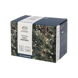 Гирлянда светодиодная "Роса "Фейерверк" 20м 1000LED бел. 10Вт IP44 трансф. в компл. Neon-Night 303-2