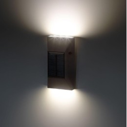 Светильник светодиодный ERAFS012-07 "ЭРА" 6LED 13х7х3см уличный настенный на солнечн. батарее Эра Б0