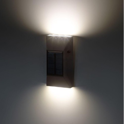 Светильник светодиодный ERAFS012-07 "ЭРА" 6LED 13х7х3см уличный настенный на солнечн. батарее Эра Б0