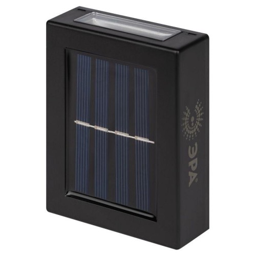 Светильник светодиодный ERAFS024-02 "Практик" 2LED 7х3х10см уличный настенный на солнечн. батарее Эр