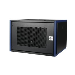 Шкаф настенный 19дюйм 4U 600х450 дв. перф. черн. Datarex DR-620511