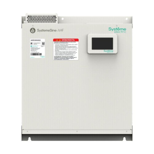 Фильтр активный гармоник 100А 400В IP20 настен. монтаж ЖК SE AHFB100W4D20