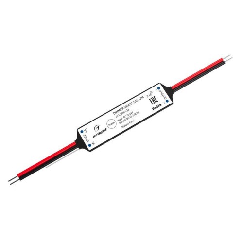Диммер SMART-D15-DIM (12-24В 1х3А 2.4G) (IP20 пластик) Arlight 028436