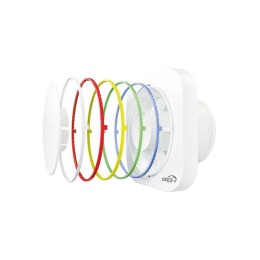 Вентилятор вытяжной осевой 125мм бел. ERA DISC 5