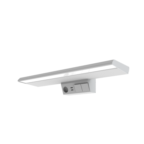 Светильник светодиодный Fonix 23Вт 4000К CRI90 605мм прикроватный медицинский с USB 3 выключателями